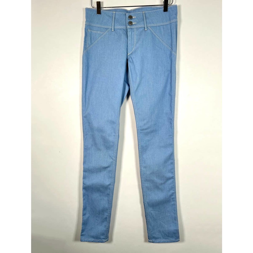 NWOT Habitual Women's Slim Fit Jeggings 27 Light Wash Blue Cotton Blend Stretch